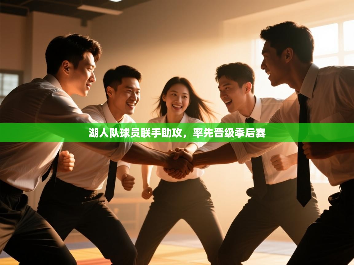 湖人队球员联手助攻，率先晋级季后赛