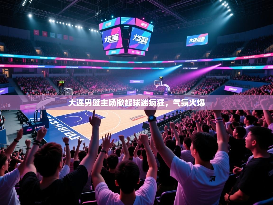 大连男篮主场掀起球迷疯狂,气氛火爆 第2张